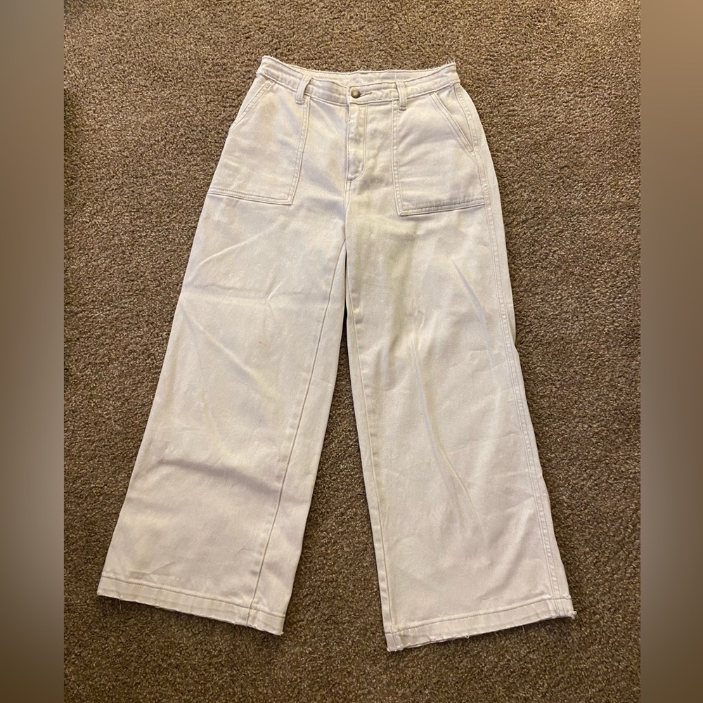 Cute cream/ white pants from target